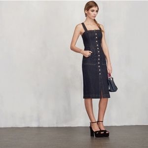 Reformation Winfield Denim Dress sizeXS